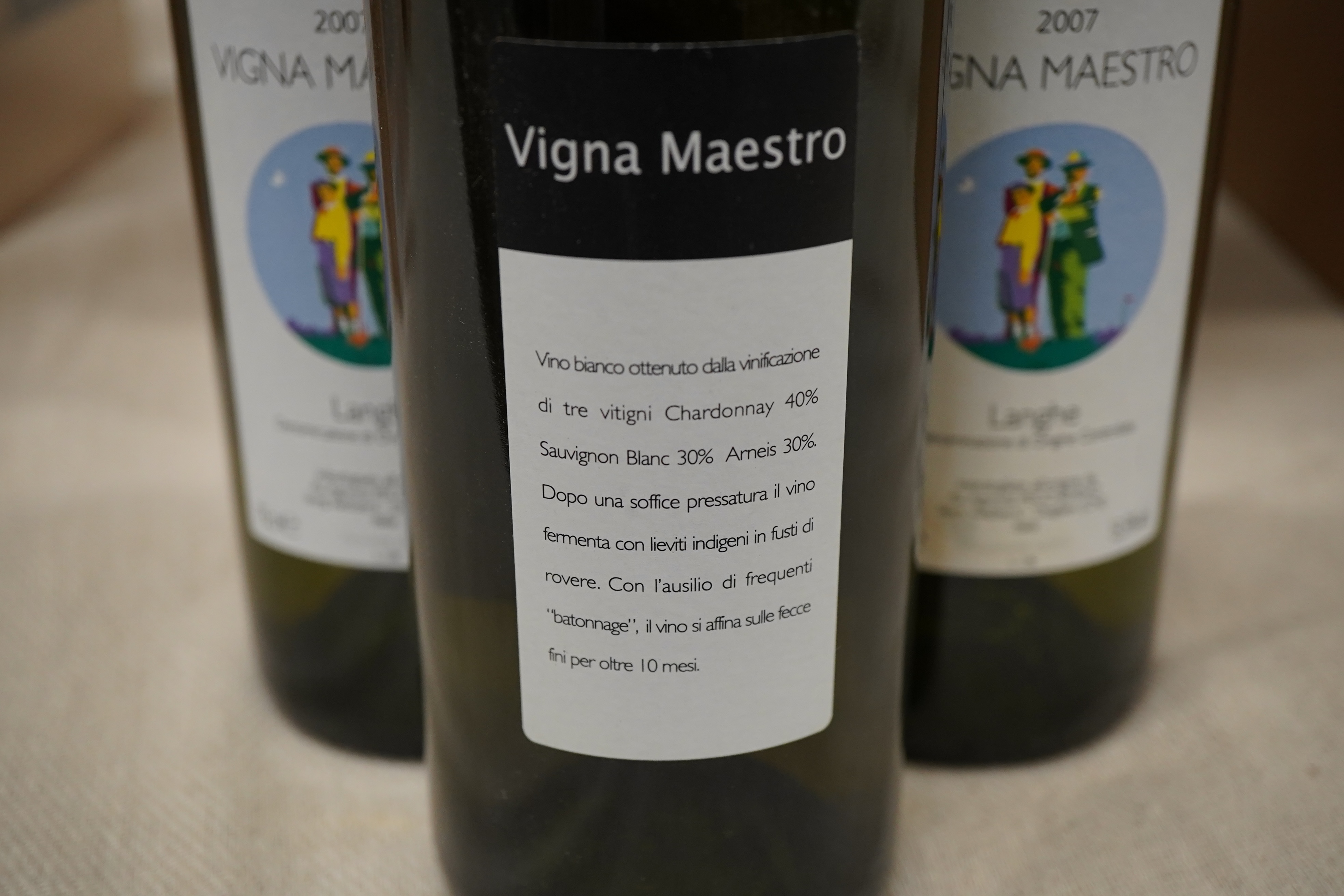 Pecchenino, Langhe Bianco Maestro, 2007